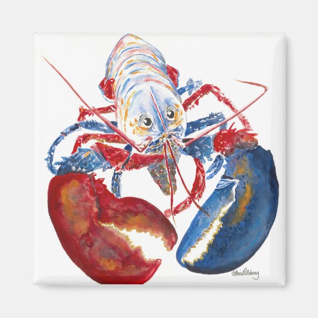 LIBERTY LOBSTER Magnet (Framsidan)