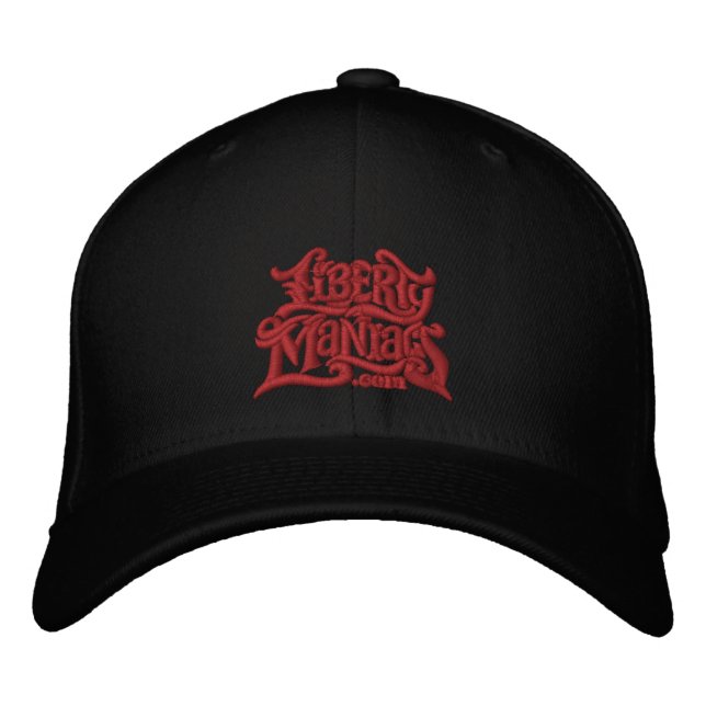Liberty Maniacs Embroized Hat Broderad Keps (Framsida)