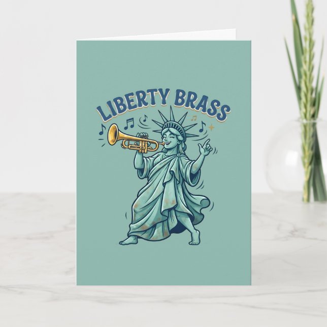 Liberty Mässing Kort (Framsida)