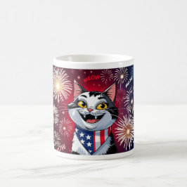 Liberty Meowgnet - Patriotic Cat Mugg