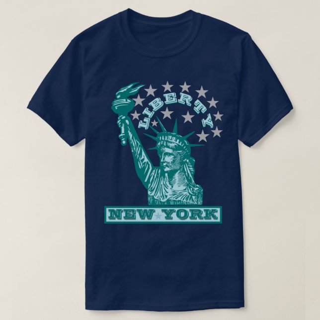 Liberty New York T Shirt (Design framsida)