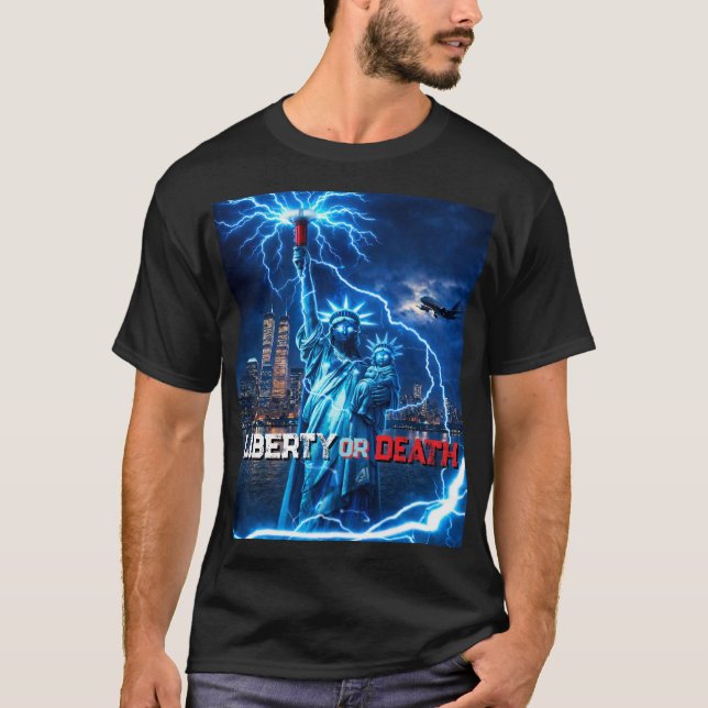 Liberty or Death (LORD Series) T Shirt (Framsida)