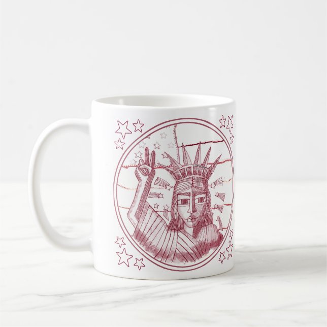 Liberty Peace Kaffemugg (Vänster)
