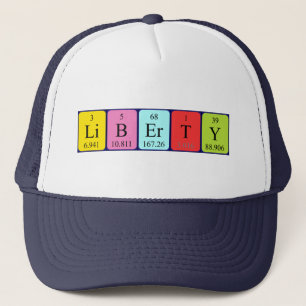 Liberty Perioty bord namn hat Keps