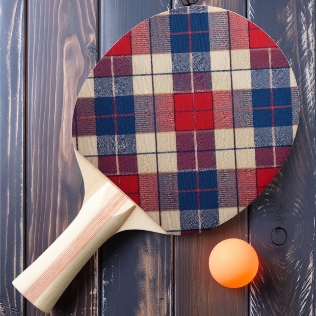 Liberty Plaid är en populär tryckt bomullstygerkän Pingisracket (Skapare uppladdad)