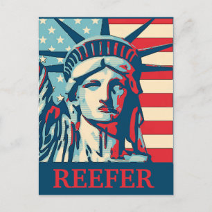 Liberty Reefer, redigera text Vykort