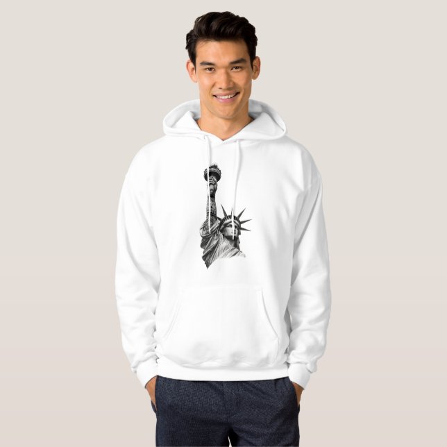 Liberty Reimagined Hoodie (Hel framsida)