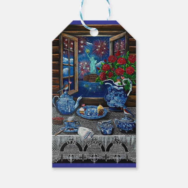 Liberty’s Tea Time Delight! Presentetikett (Framsidan)