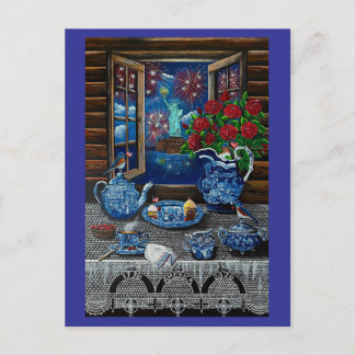 Liberty’s Tea Time Delight! Vykort