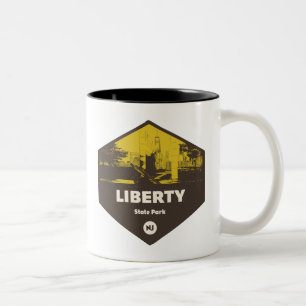 Liberty State Park New Jersey Två-Tonad Mugg