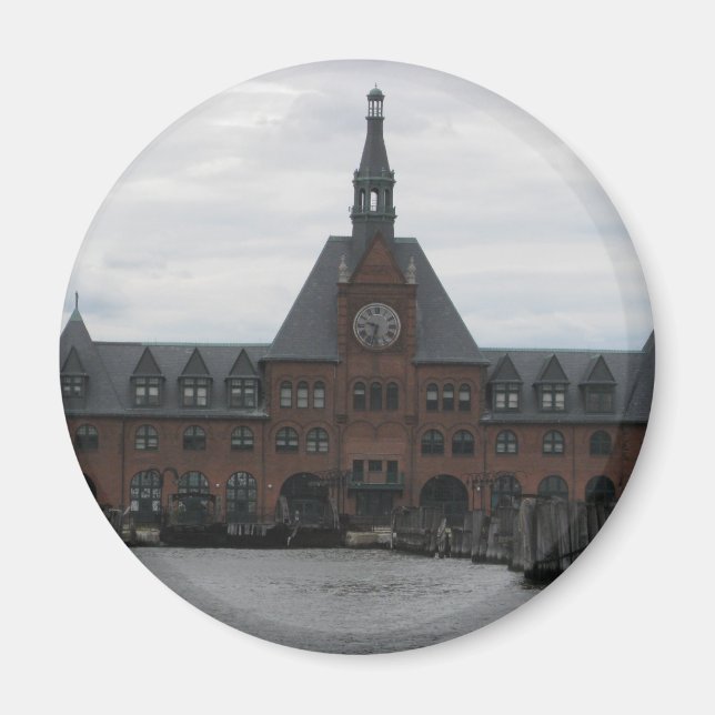 Liberty State Park Station Magnet (Framsidan)