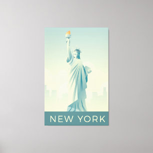 Liberty Statue Canvastryck
