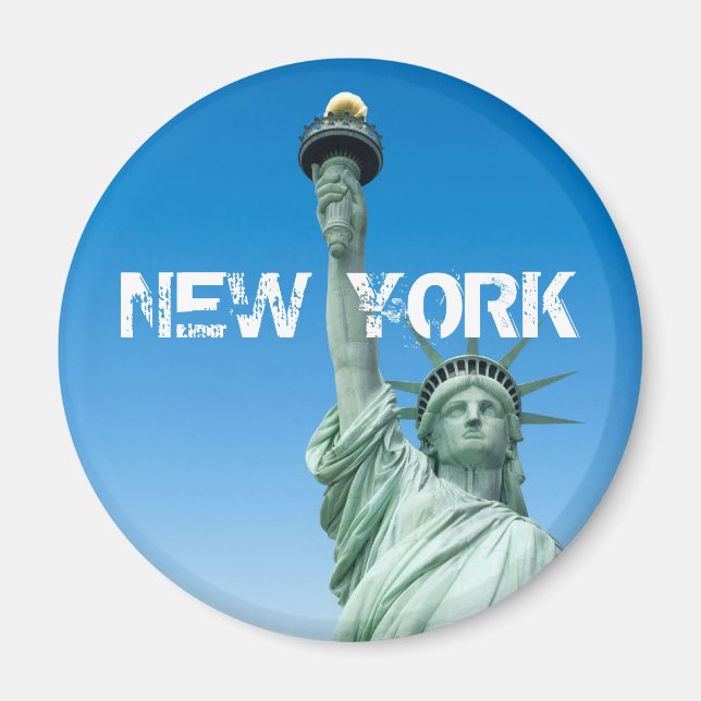 LIBERTY STATUE, NEW YORK MAGNET (Framsidan)