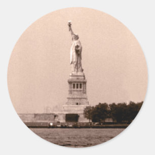 Liberty Sticker Runt Klistermärke