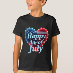 Liberty Stil: USA Slogan Designations T Shirt