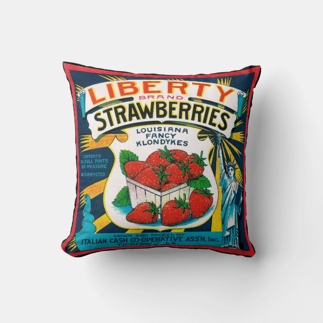 Liberty Strawbär Kudde (Framsida)