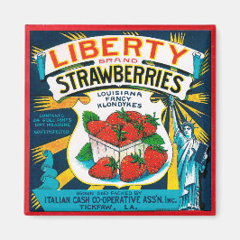 Liberty Strawbär Magnet
