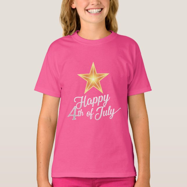 Liberty Style: USA slogandesigner T Shirt (Framsida)