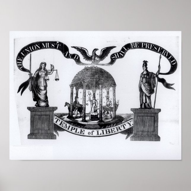 Liberty Temple, 1834 Poster (Framsidan)