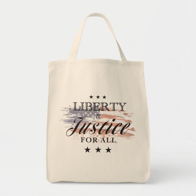 Liberty Tote Bag Tygkasse (Framsidan)