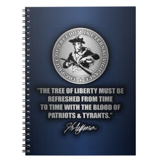 Liberty träd anteckningsbok (Framsidan)