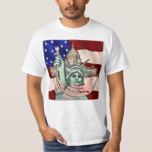 Liberty Unplug USA T Shirt