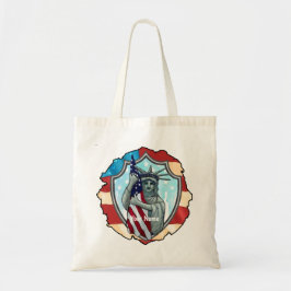 Liberty USA Tote Bag Tygkasse