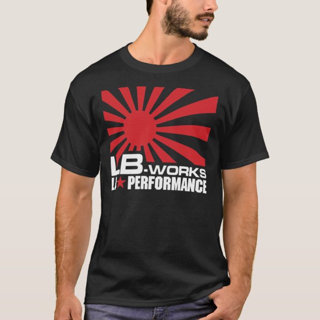 Liberty Walk Stigning Sol Logotyp Classic T-Shirt (Framsida)