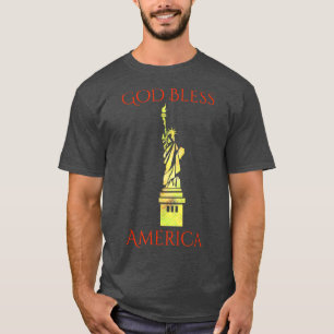LibertyGod Bless America USA Tee