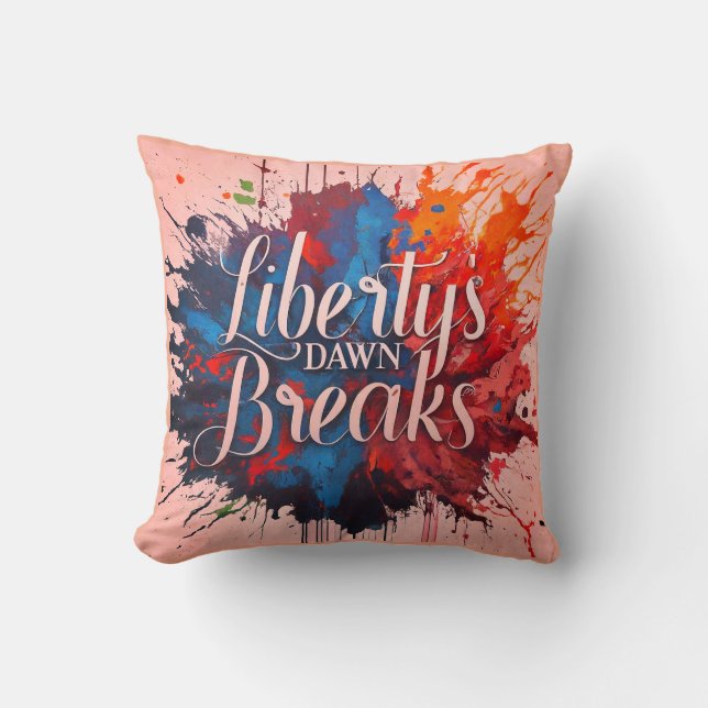 Liberty's Dawn Breaks Kudde (Framsida)