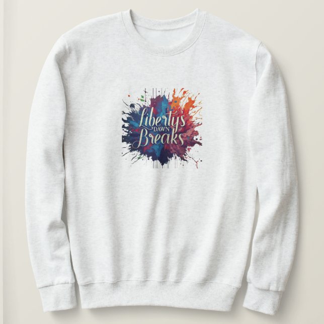 Liberty's Dawn Breaks T Shirt (Design framsida)