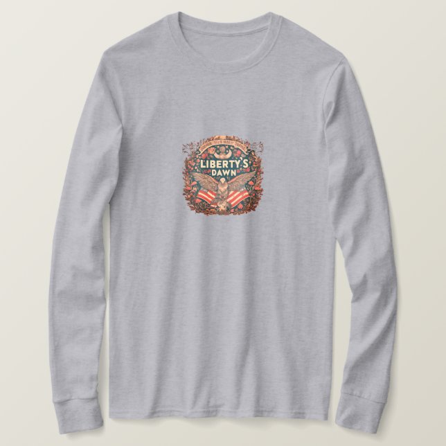 Liberty's Dawn Breaks T Shirt (Design framsida)