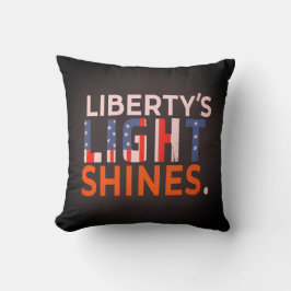 Liberty's Flame Ljus Natt Kudde