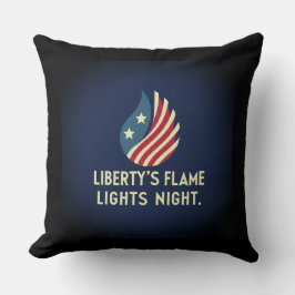 Liberty's Flame Ljus Natt Kudde
