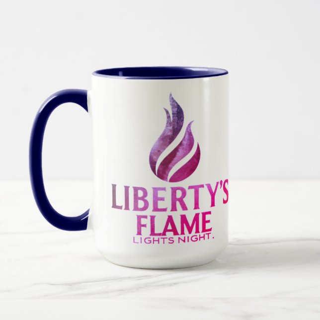 Liberty's Flame Ljus Natt Mugg (Vänster)