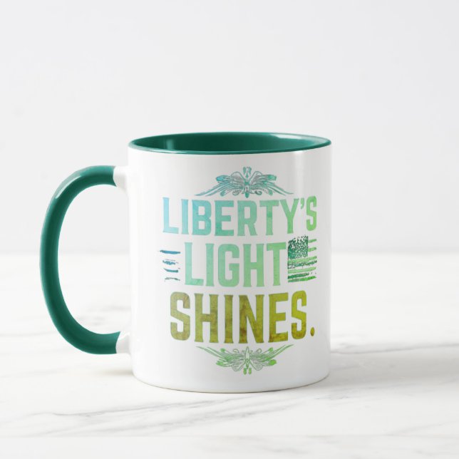 Liberty's Flame Ljus Night Mugg (Vänster)