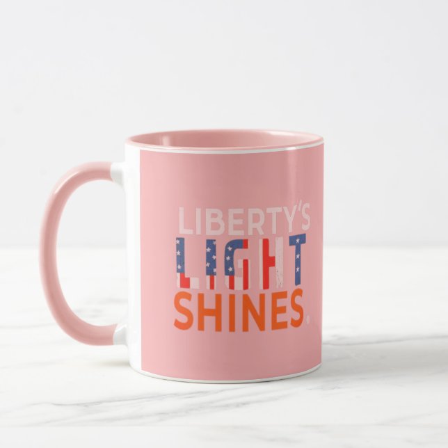 Liberty's Flame Ljus Night Mugg (Vänster)