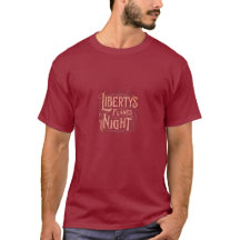 Liberty's Flame Ljus Night T-Shirt