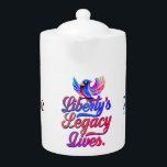 Liberty's Legacy Lives - Elegant Bird Design -<br><div class="desc">Fira den varaktiga frihetsandan med denna krävande design "Liberty's Legacy Lives". En tidlös fras av elegant fångar på ett konstgjort sätt frihetens innersta väsen, tillsammans med en vackert skapad fågel som symboliserar hopp, återhämtningsförmåga och frihet. Denna utformning trycks med uppmärksamhet på detaljer, perfekt för dem som värnar om oberoende och...</div>