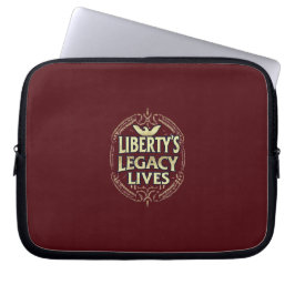 Liberty's Legacy Lives Laptop Fodral
