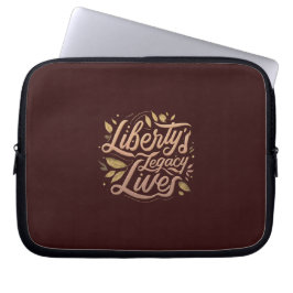 Liberty's Legacy Lives Laptop Fodral