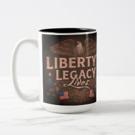 Liberty's Legacy Lives Två-Tonad Mugg