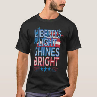 Liberty's Light Shines Bright T Shirt