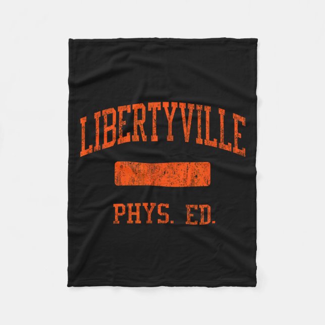 Libertyville High School Hs Libertyville Il Phys E Fleecefilt (Framsidan)