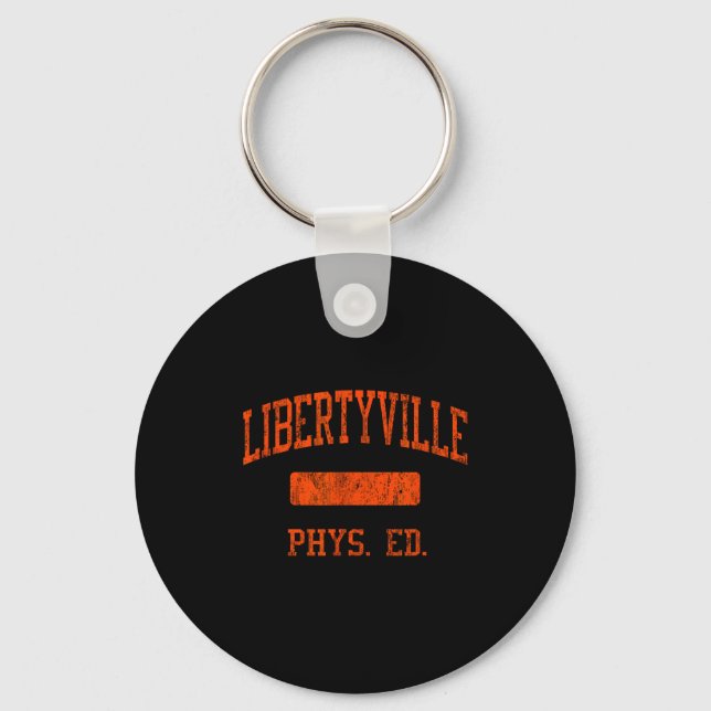 Libertyville High School Hs Libertyville Il Phys E Nyckelring (Framsida)