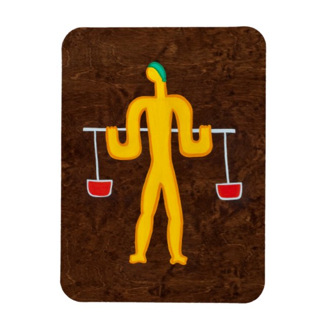 Libra 2008 magnet (Vertikal)