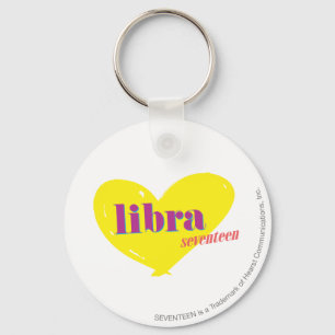 Libra 3 nyckelring