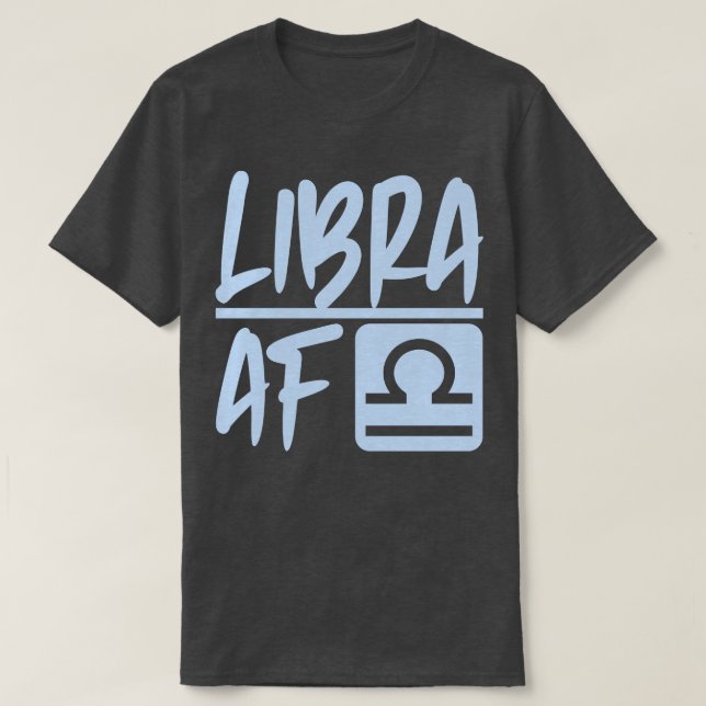 Libra AF T Shirt (Design framsida)