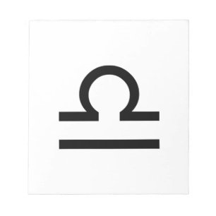 Libra Anteckningsblock