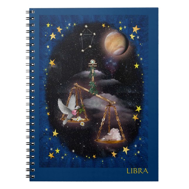 Libra Anteckningsbok Med Spiral (Framsidan)